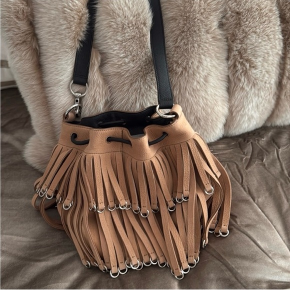 Alexander Wang Handbags - Alexander Wang brand new suede Fringe  Bag